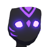 Painted Purple Mask
