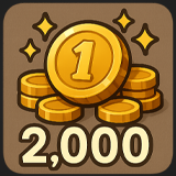 2,000 Coins!