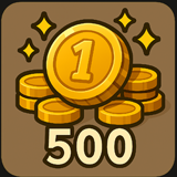 500 Coins