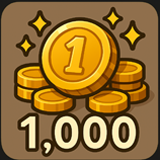 1,000 Coins