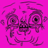 Grotesque Grief Stamp