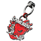 Samurai Weapon Charm
