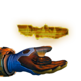 Hologram: Frigate Emote