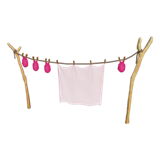 Piglet's Clothesline