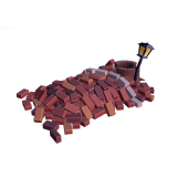 Ralph Brick Bed