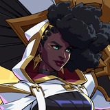 Campaign artwork for 2XKO Senna and Thresh