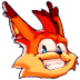 Campaign artwork for Bubsy 4D Chat Badge