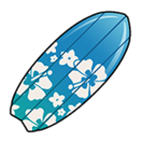 Summer Single Surfer Drop