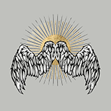 Campaign artwork for High Priestess T-shirt