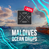 Campaign artwork for Maldives Ocean Drops