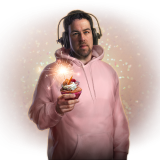 Campaign artwork for Birthday MouzAkrobat