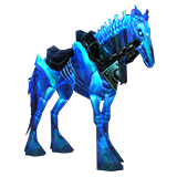 World of Warcraft Ghastly Charger Mount Campaign