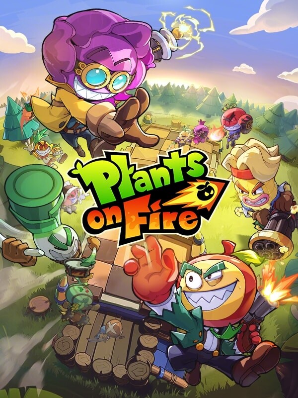 Box art for Plants on Fire