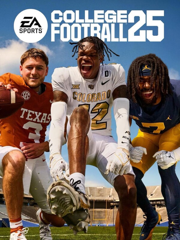 Box art for EA Sports College Football 25